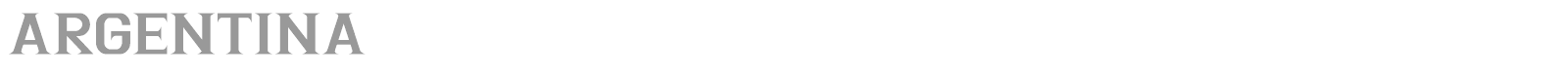Argentina font preview